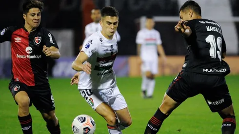 Palestino sigue sin levantar cabeza en la Copa Sudamericana. (Foto: @Sudamericana)