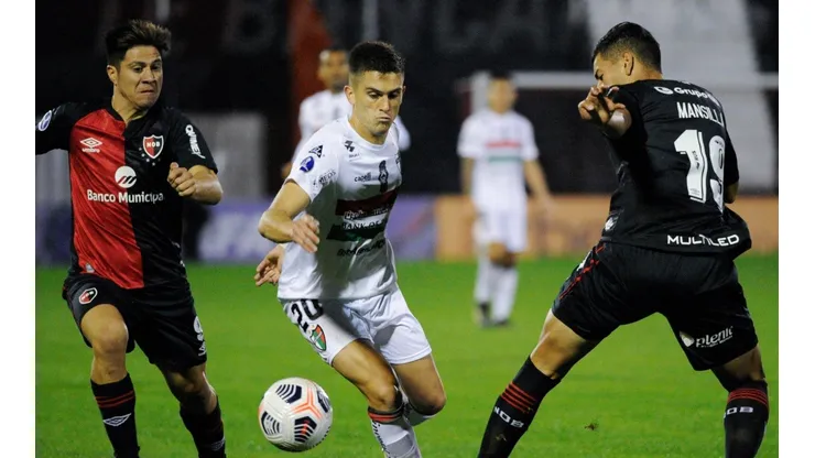 Palestino sigue sin levantar cabeza en la Copa Sudamericana. (Foto: @Sudamericana)