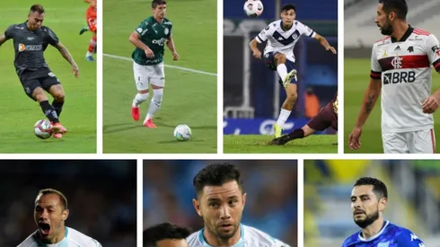 Los 7 jugadores chilenos que ya están en octavos de final. (Fotos: Agencia UNO)