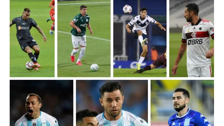 Los 7 jugadores chilenos que ya están en octavos de final. (Fotos: Agencia UNO)