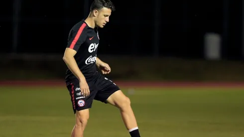 Angelo Henríquez es liberado del segundo microciclo de la Selección Chilena. (Foto: Agencia Uno)