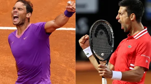 Rafael Nadal y Novak Djokovic se enfrentan en la final de Roma