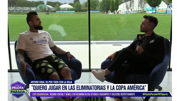 La decisión de Arturo Vidal de cara a las eliminatorias y la Copa América. (Foto: TNT Sports)
