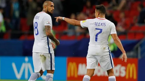 Vidal sobre la competencia con Sánchez: “Desde Colo Colo que competíamos por ser los mejores”. (Foto: Agencia Uno)