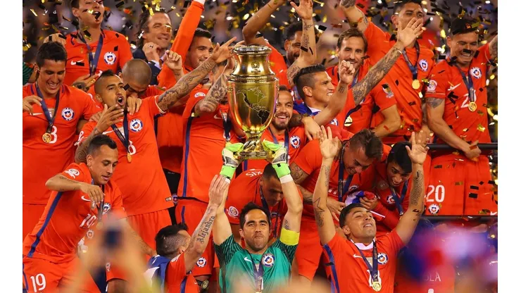 La Copa América que ganó Chile en 2016 fue la edición en la cual convirtió más goles
