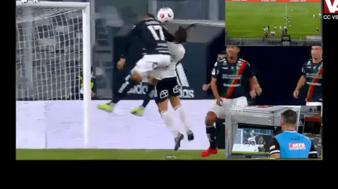 El audio del VAR en la conversación de Véjar con el VAR en penal de Colo Colo.