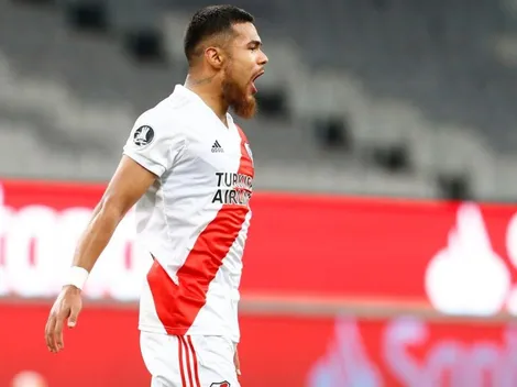Paulo Díaz salvó a River Plate de la derrota en Colombia