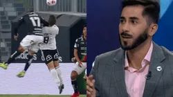 Johnny Herrera: “Es una jugada de fútbol, no es penal para Colo Colo”.