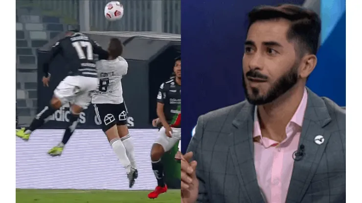 Johnny Herrera: “Es una jugada de fútbol, no es penal para Colo Colo”.