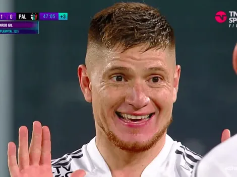 Golazo de Leonardo Gil para adelantar a Colo Colo sobre Palestino