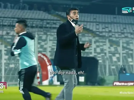 Gustavo Quinteros no comprende su expulsión: "¡No dije nada eh!"