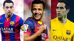 Xavi Hernández tuvo elogios para Alexis Sánchez y Claudio Bravo