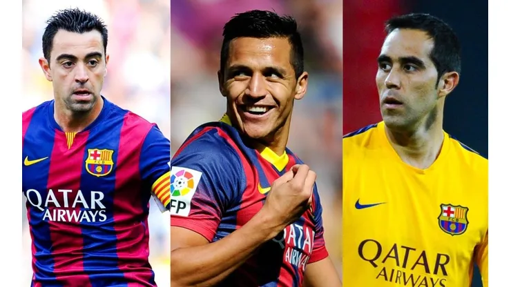 Xavi Hernández tuvo elogios para Alexis Sánchez y Claudio Bravo