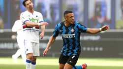 Alexis Sánchez marca doblete en el Inter de Milán