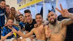 El cariñoso saludo de Arturo Vidal a su hijo con figuras del Inter.