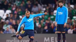 Gerard Piqué se burla de Arturo Vidal por el campeonato en la Seria A.