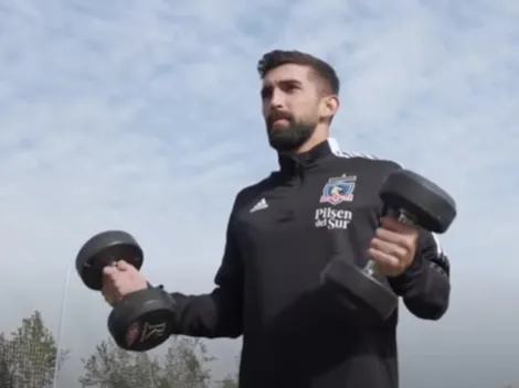 Las palabras de Amor en su primer entrenamiento con Colo Colo