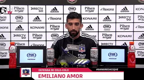 El increíble deseo que vivió Emiliano Amor con Colo Colo.