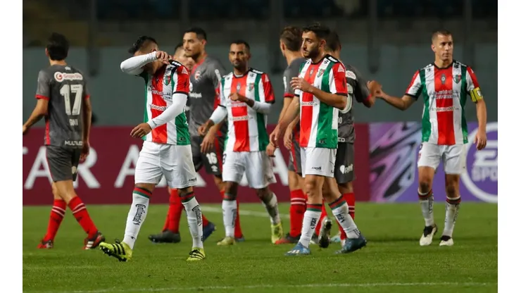Palestino no encuentra el rumbo en la Copa Sudamericana.