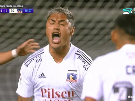 Juan Carlos Gaete se matricula con su primer gol en Colo Colo