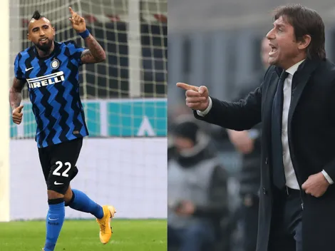 Vidal y Conte quieren volver a abrazarse como campeones