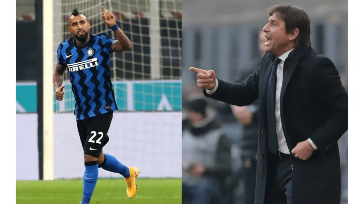 Vidal y Conte quieren volver a abrazarse como campeones.