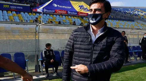 Gustavo Quinteros se refirió al rendimiento de Felipe Fritz y le envió un mensaje en pleno partido