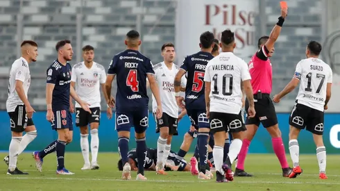 Gabi Suazo ya conoce su sanción por la expulsión en el Superclásico.