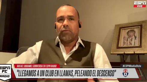 Rafael Dudamel destaca el difícil momento que vivía la U en su llegada.