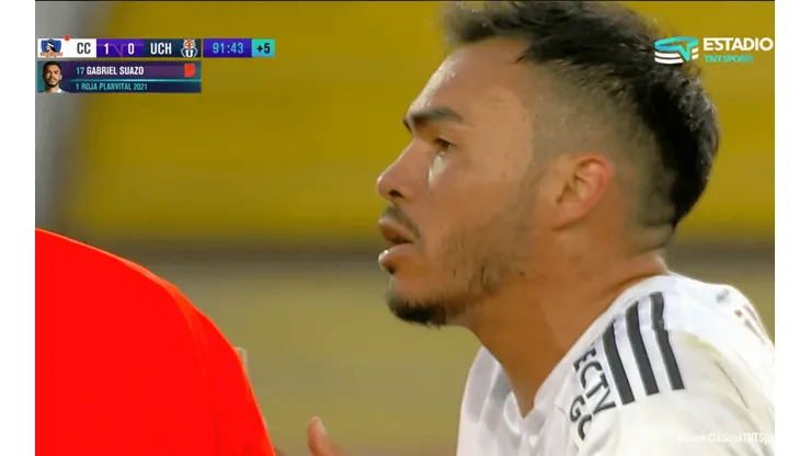 Gabriel Suazo se perderá el partido de Colo Colo frente a Ñublense