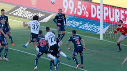 El cabezazo de Maxi Falcón que sorprendió en el Superclásico.