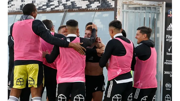 El cartel que colocó Colo Colo para la U en el Superclásico.