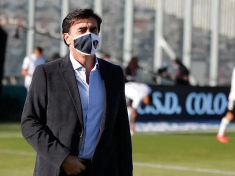 Gustavo Quinteros contento con el triunfo de Colo Colo en el Superclásico