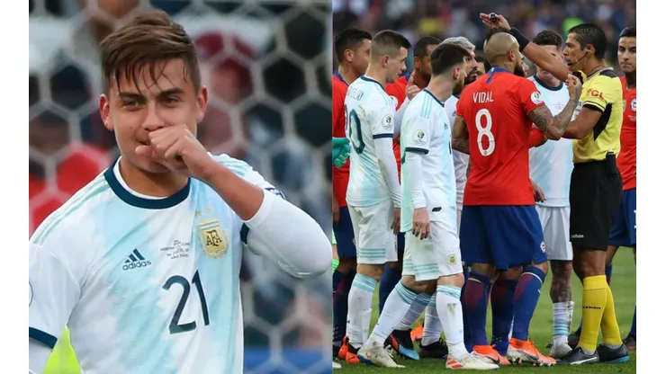 Paulo Dybala revela anécdota con jugador chileno en Copa América