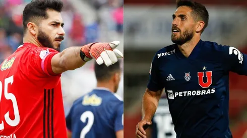 Johnny Herrera arenga a Joaquín Larrivey