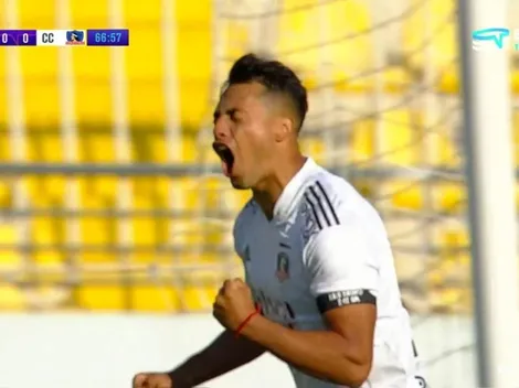 Colo Colo se pone en ventaja frente a Everton con gol de Morales