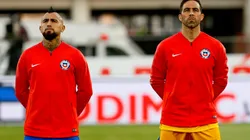 ¿Se ponen en la buena? Vidal sorprendió viendo el partido de Bravo.