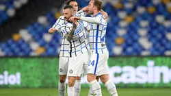 Inter de Milán y Napoli reparten puntos con Alexis Sánchez en cancha.