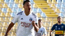 Iván Morales le dedica un gol a su madre