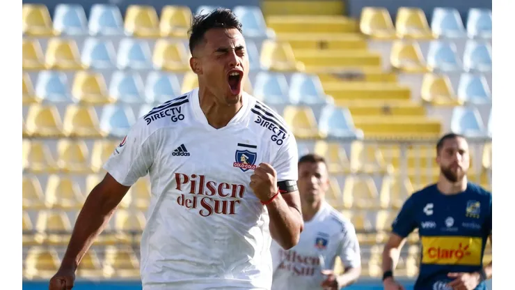 Iván Morales le dedica un gol a su madre