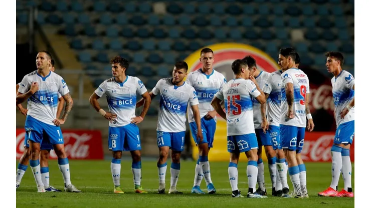 La posible formación de Universidad Católica para enfrentar a Curicó Unido. (Foto: Agencia Uno)
