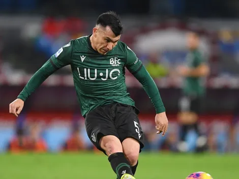 Gary Medel vive su peor temporada en el Bologna de Italia
