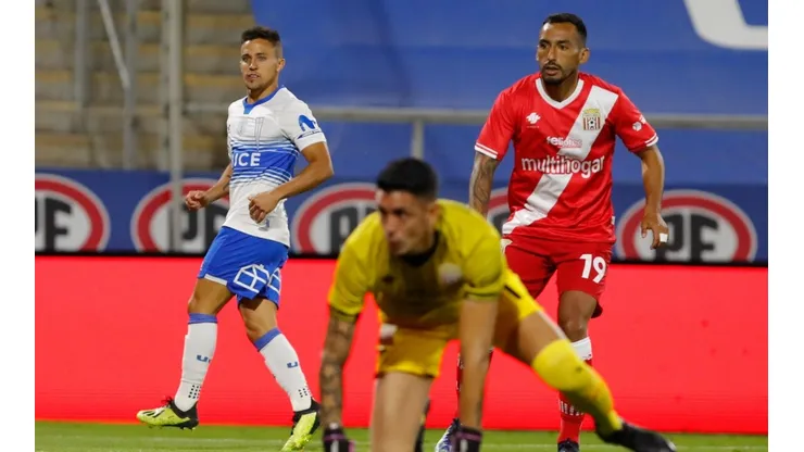 Diego Buonanotte feliz con su regreso a los goles en Universidad Católica.