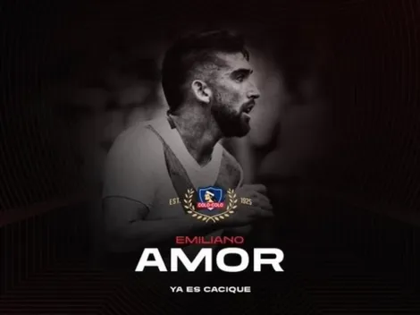 Colo Colo oficializa a Emiliano Amor: "¡Bienvenido al Más Grande"