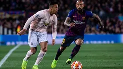 Alexis Sánchez y Arturo Vidal han intentado en par de ocasiones conquistar la Champions League sin suerte.