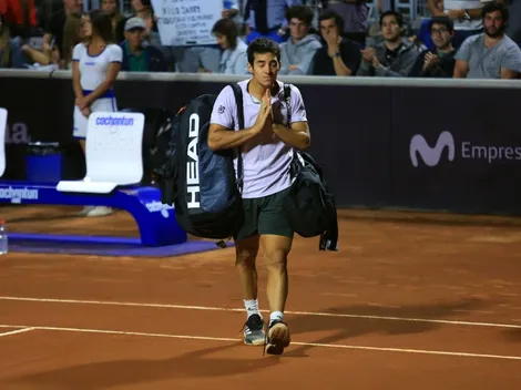 Garín sufre con su debut en el Masters 1000 de Montecarlo