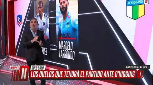 Espina analizó el desempeño que deberá tener el juvenil central de Colo Colo.