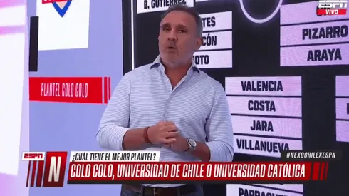 Espina confiesa que Colo Colo tiene jugadores para pelear en todos sus puestos.