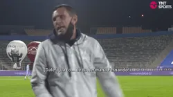 Poyet insultó a Zampedri en el triunfo de la Católica.