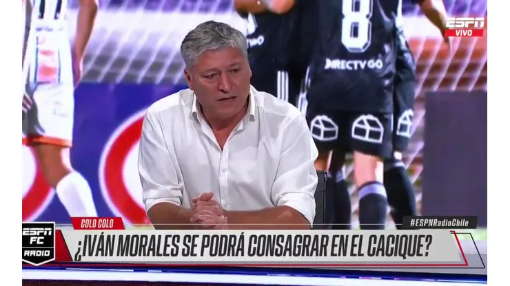 Pato Yáñez liquidó a Iván Morales en Colo Colo.